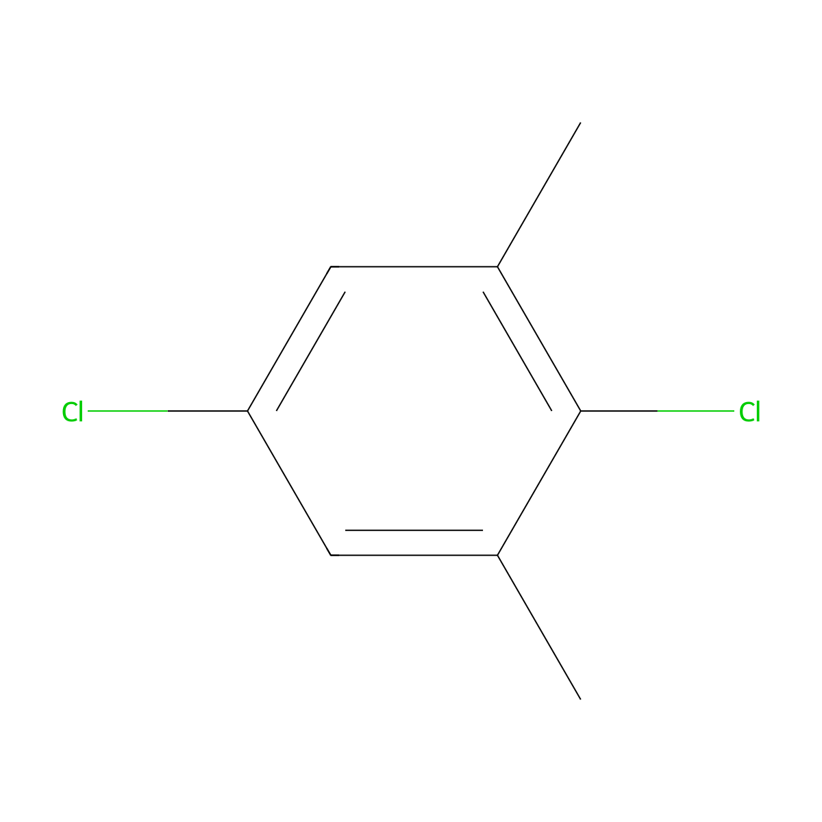 2,5-Dichloro-1,3-dimethylbenzene molecular structure, CAS 68266-70-6