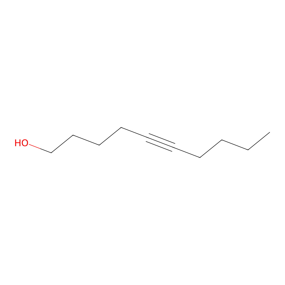 5-Decyn-1-ol molecular structure, CAS 68274-97-5