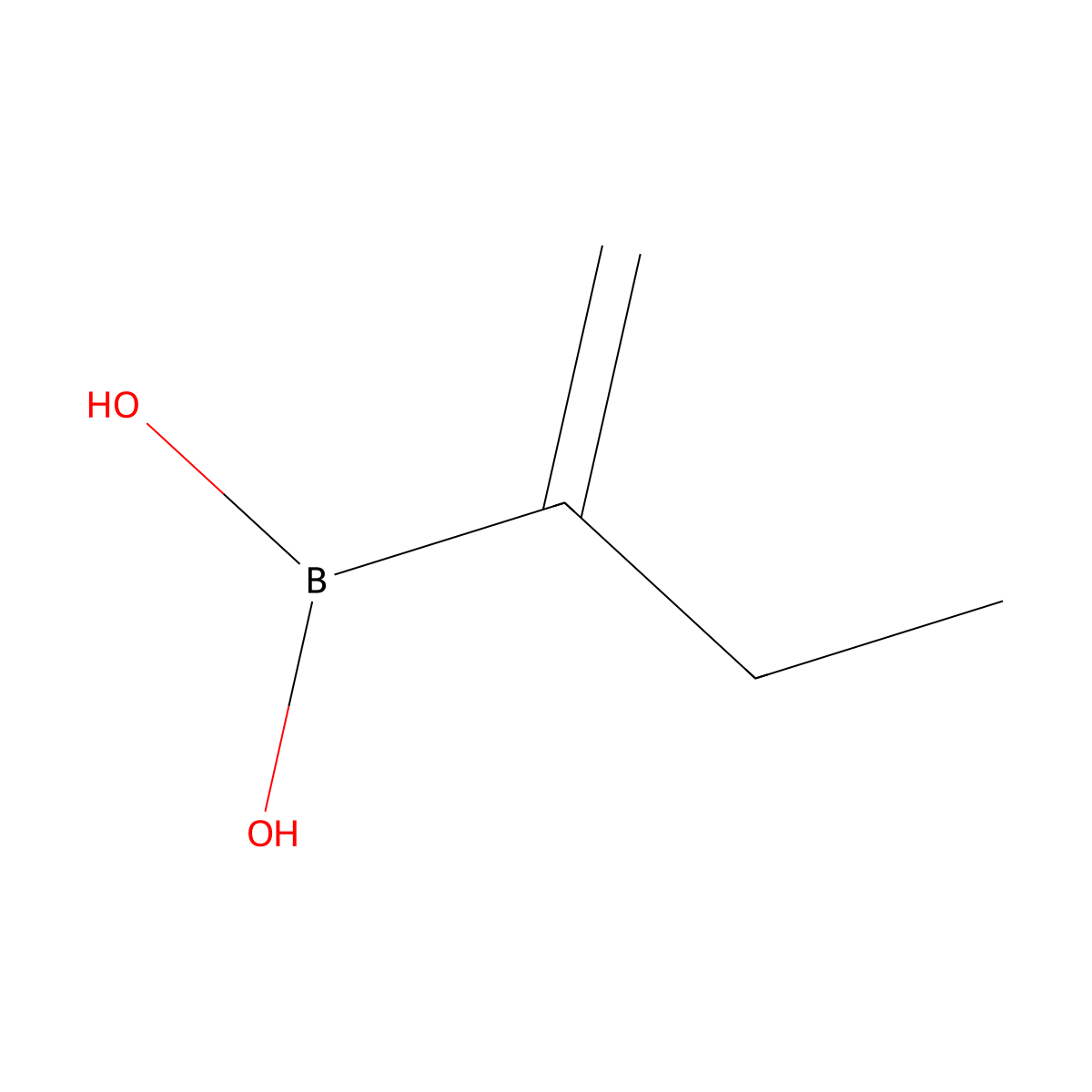 But-1-en-2-ylboronic Acid molecular structure, CAS 682748-18-1