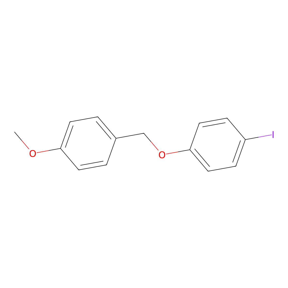4-[(4-Methoxyphenyl)methoxy]iodobenzene molecular structure, CAS 682756-44-1