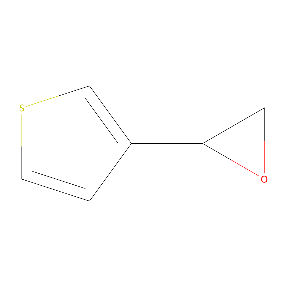 2-(Thiophen-3-yl)oxirane molecular structure, CAS 68277-38-3