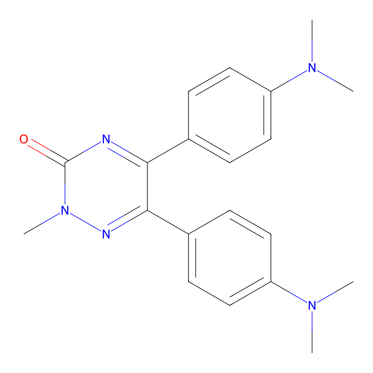 Metrazifone molecular structure, CAS 68289-14-5