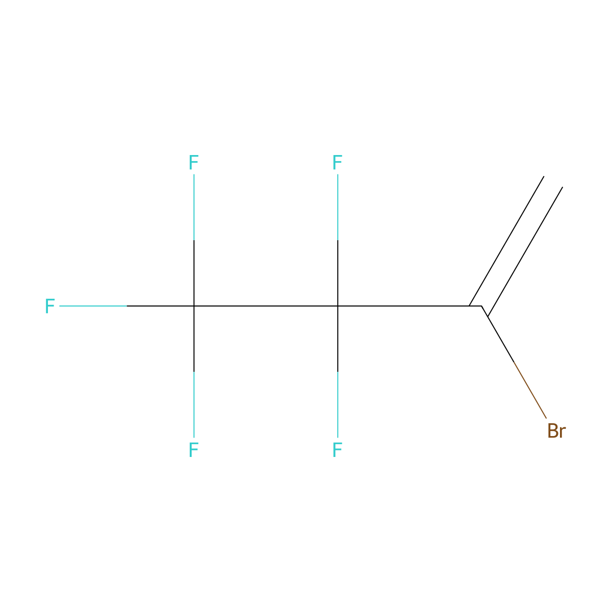 2-Bromo-3,3,4,4,4-pentafluorobut-1-ene molecular structure, CAS 68318-95-6