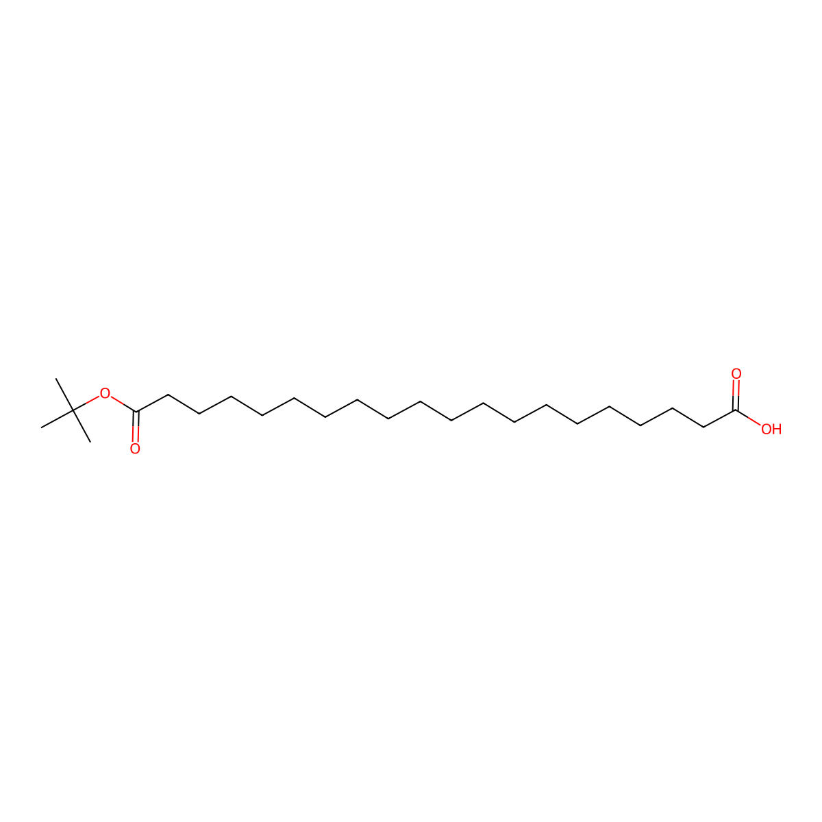 20-(tert-Butoxy)-20-oxoicosanoic acid molecular structure, CAS 683239-16-9