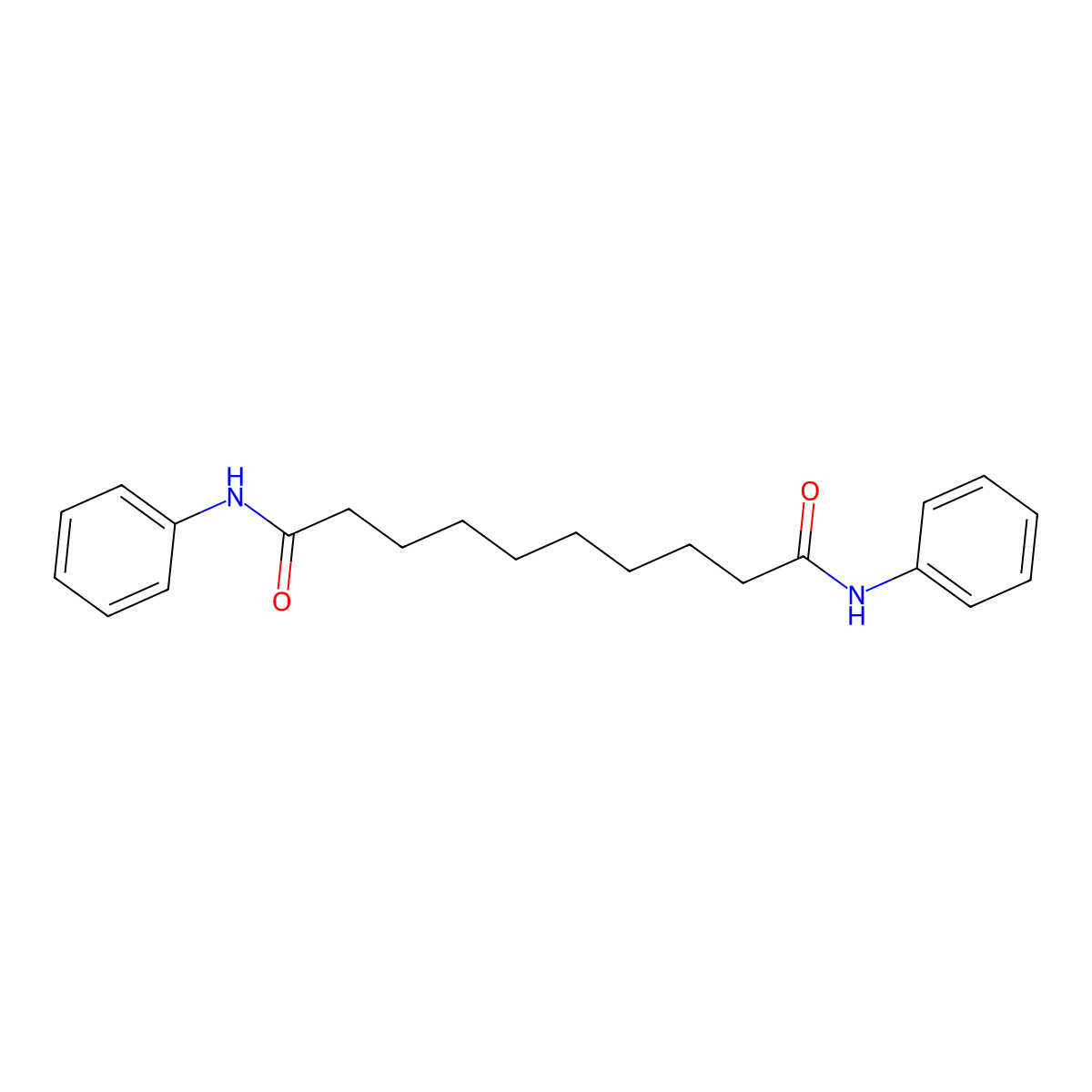 Sebacanilide molecular structure, CAS 6833-06-3