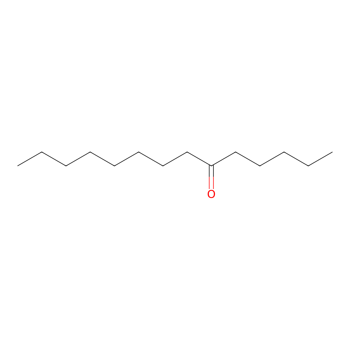 6-Tetradecanone molecular structure, CAS 6836-42-6