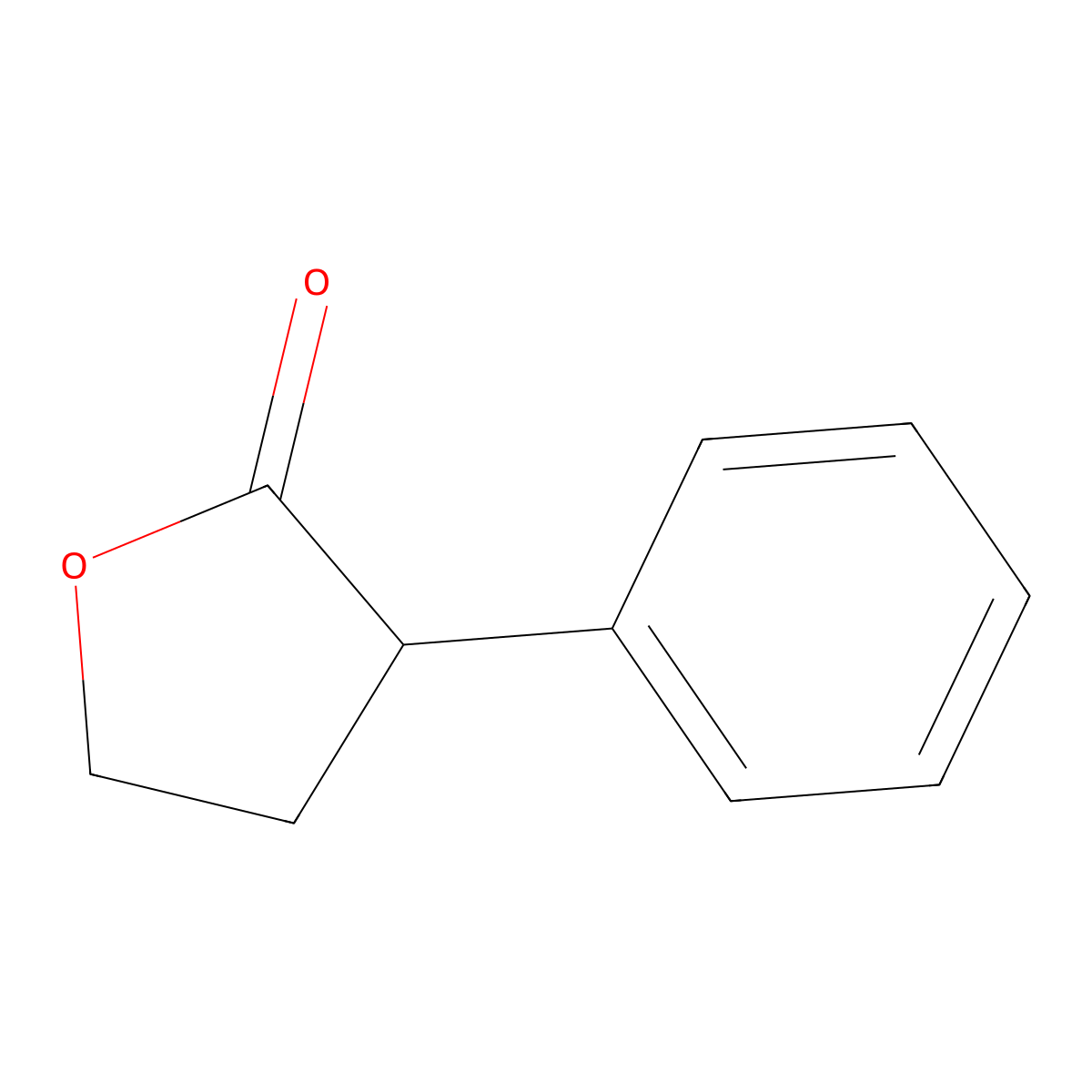3-Phenyloxolan-2-one molecular structure, CAS 6836-98-2