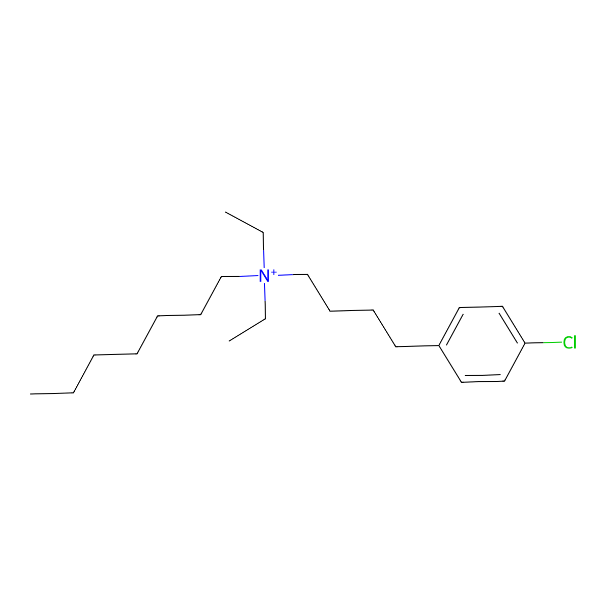 Clofilium molecular structure, CAS 68379-02-2