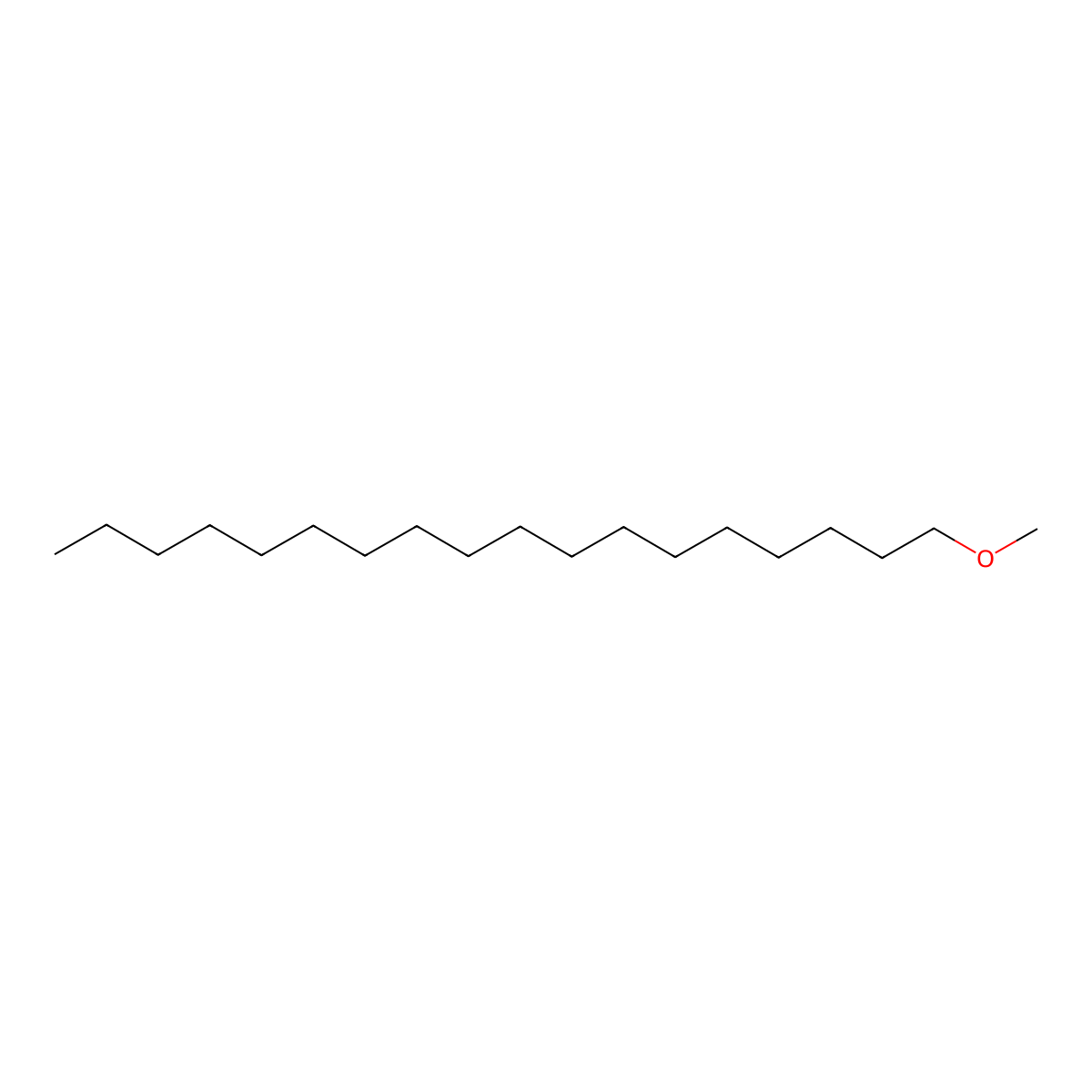 1-Methoxyoctadecane molecular structure, CAS 6838-81-9