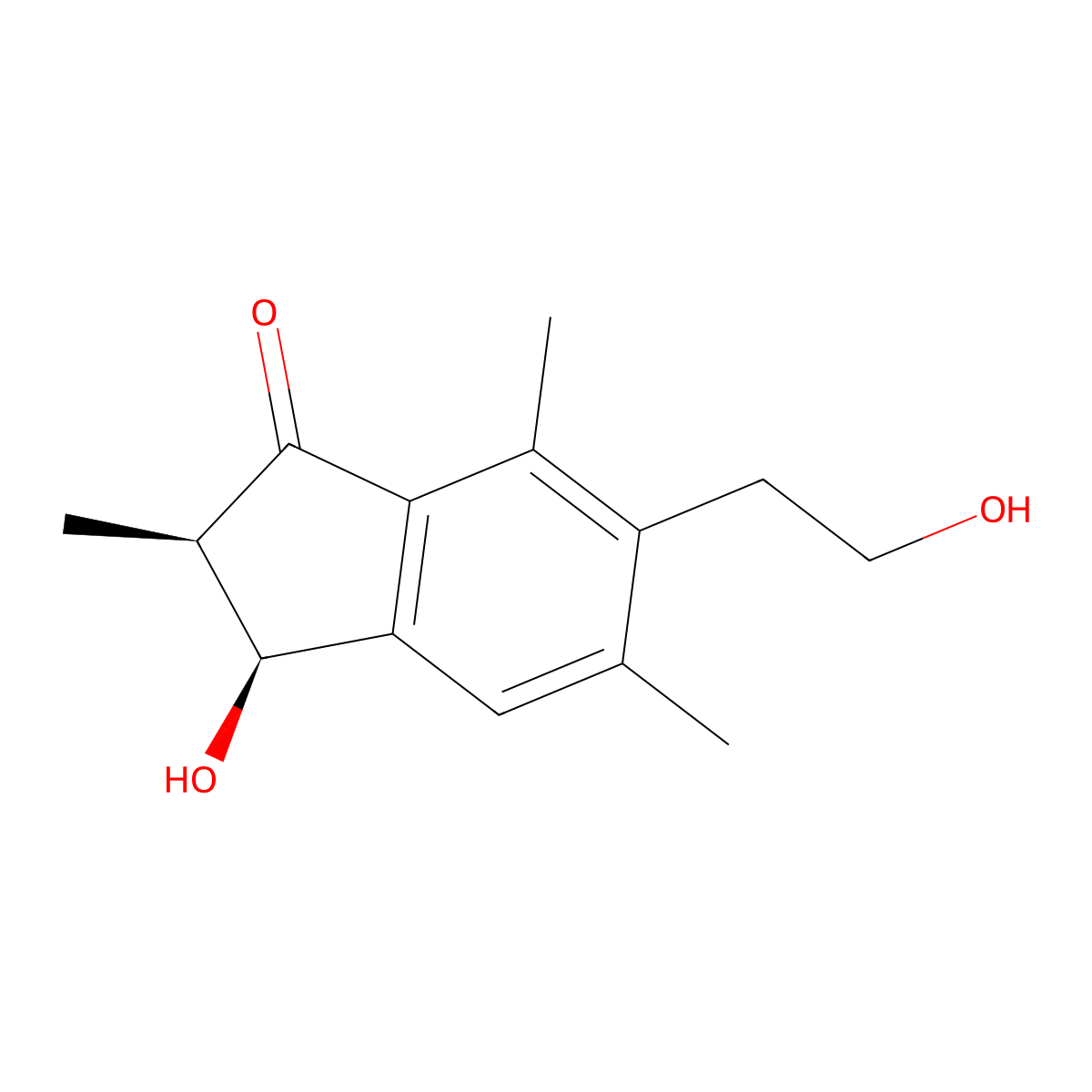 (2R,3S)-Pterosin C molecular structure, CAS 68399-17-7