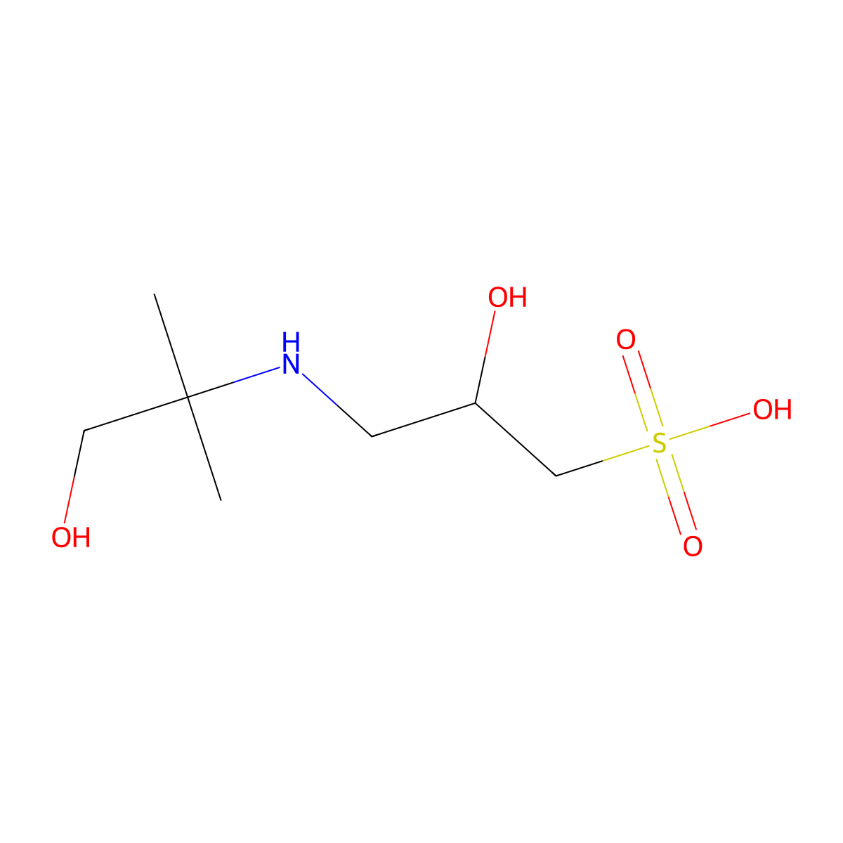 Ampso molecular structure, CAS 68399-79-1