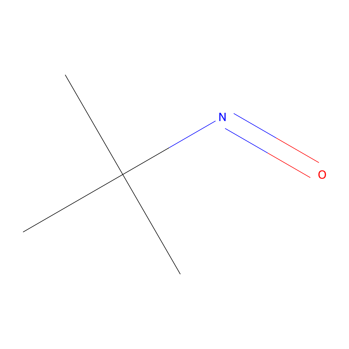 2-Methyl-2-nitrosopropane molecular structure, CAS 6841-96-9