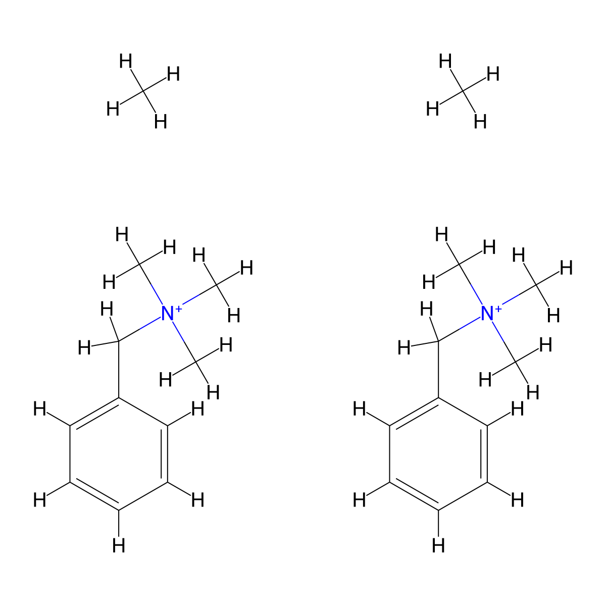 Benzenemethanaminium, N,N,N-trimethyl-, (SP-4-1)-tetrakis(nitrito-kappaN)palladate(2-) (2:1) molecular structure, CAS 68425-74-1