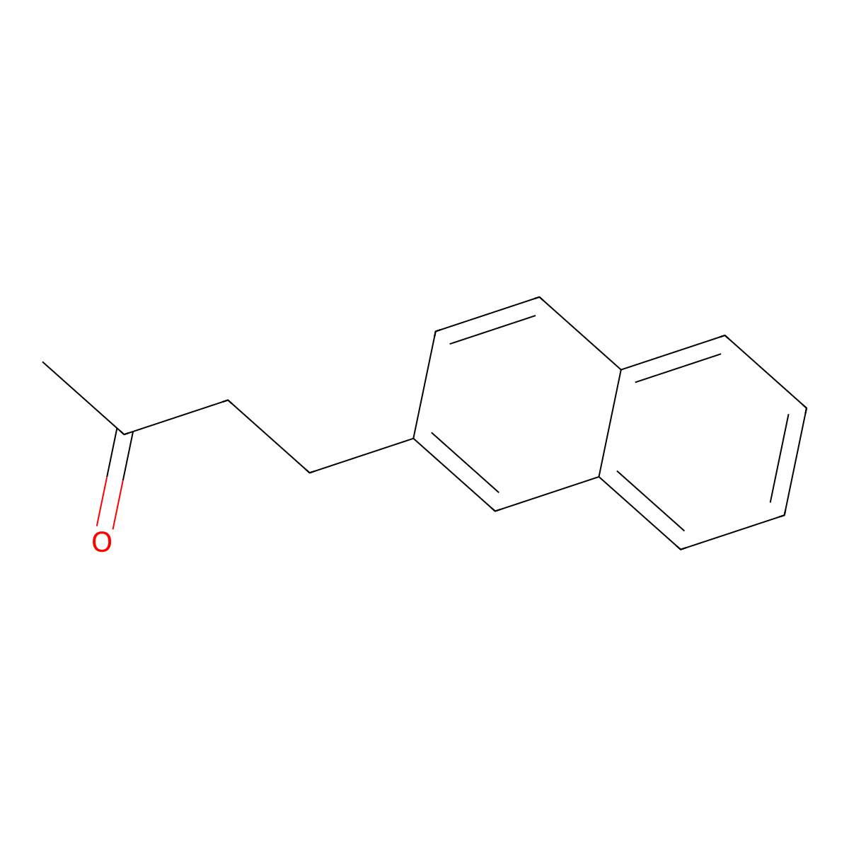 4-(Naphthalen-2-yl)butan-2-one molecular structure, CAS 68427-26-9
