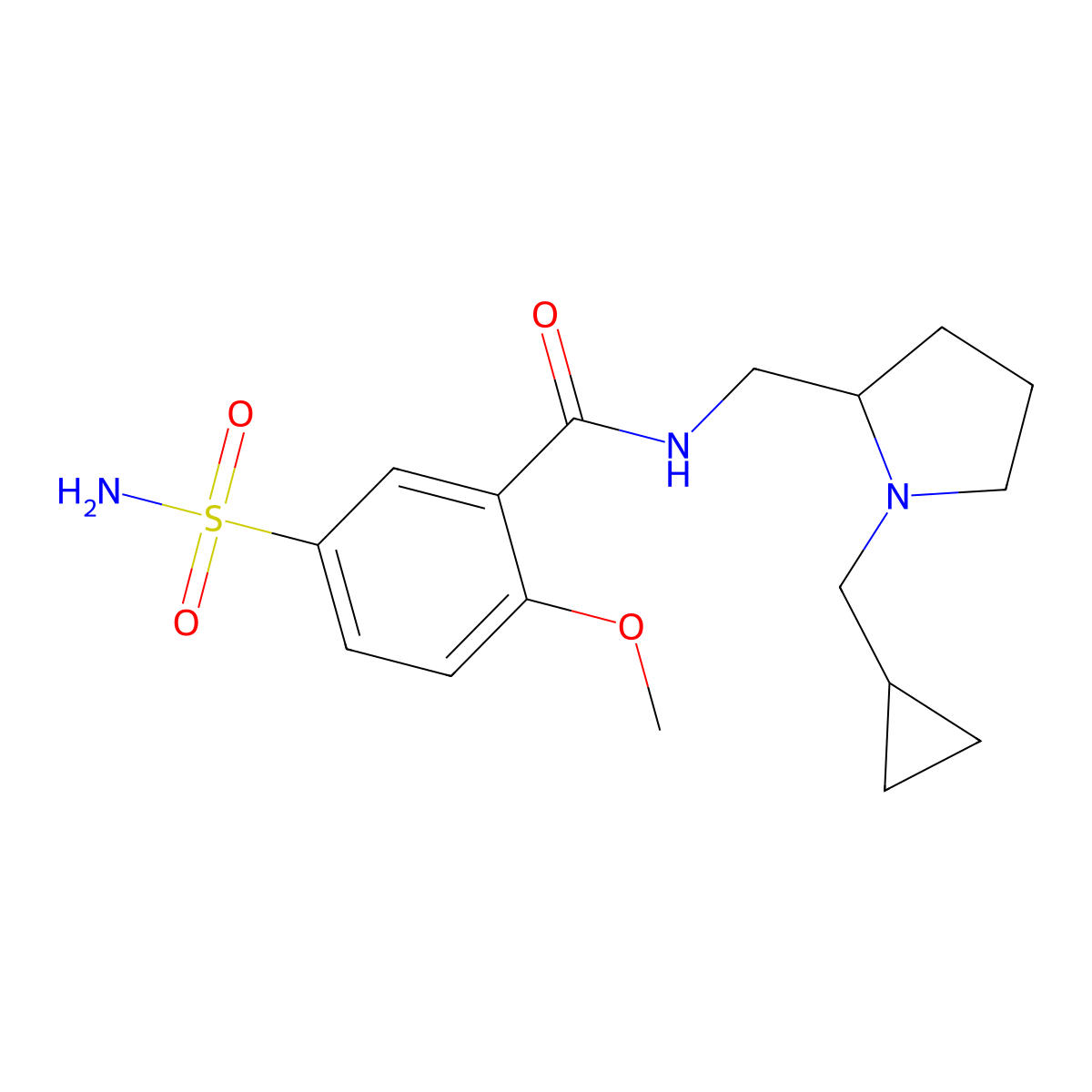 Cipropride molecular structure, CAS 68475-40-1