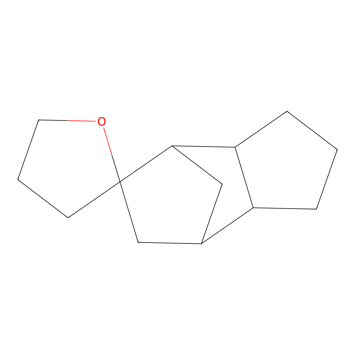 Spiro(furan-2(3H),5'-(4,7)methano(5H)indene), decahydro- molecular structure, CAS 68480-11-5