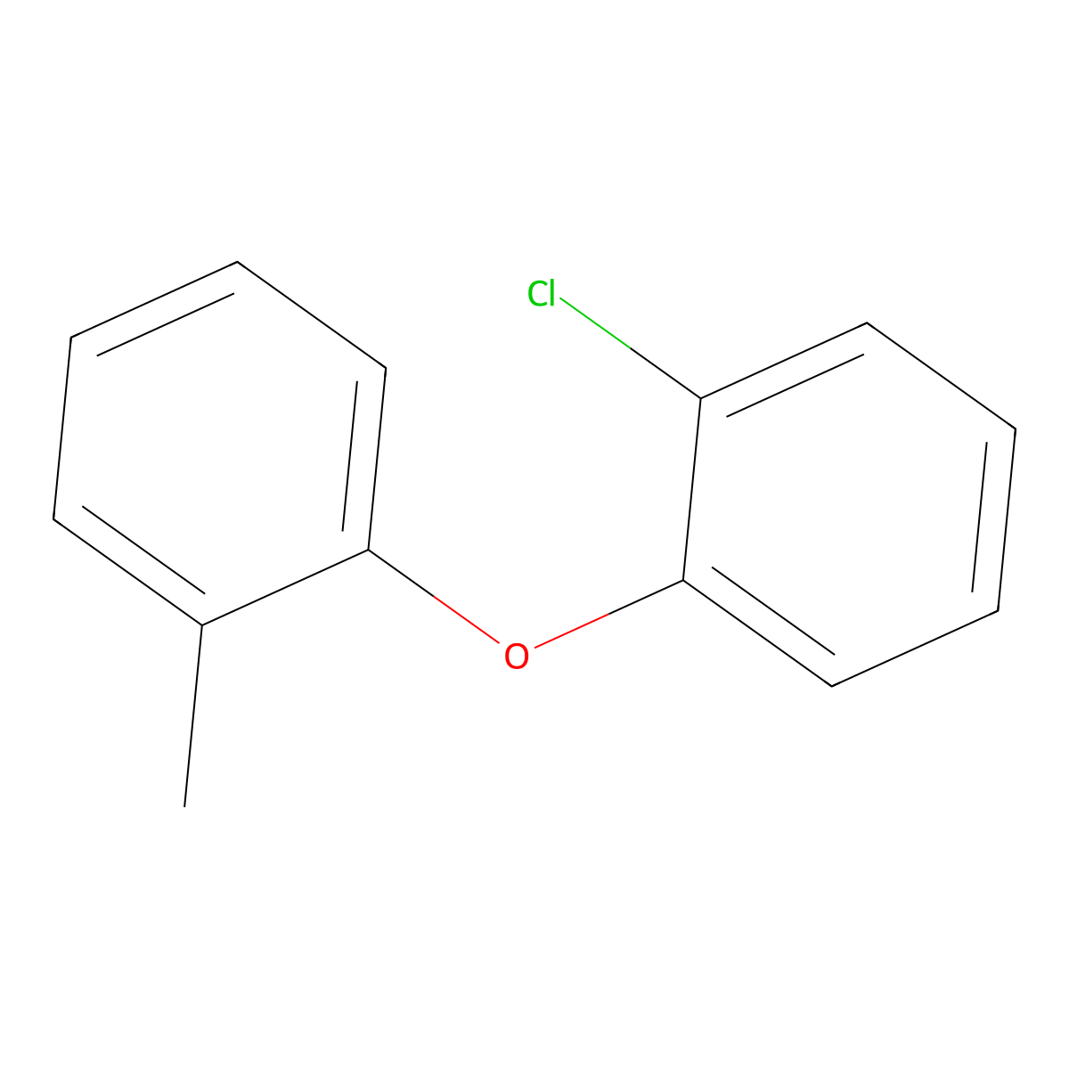 1-(2-Chlorophenoxy)-2-methylbenzene molecular structure, CAS 68486-11-3