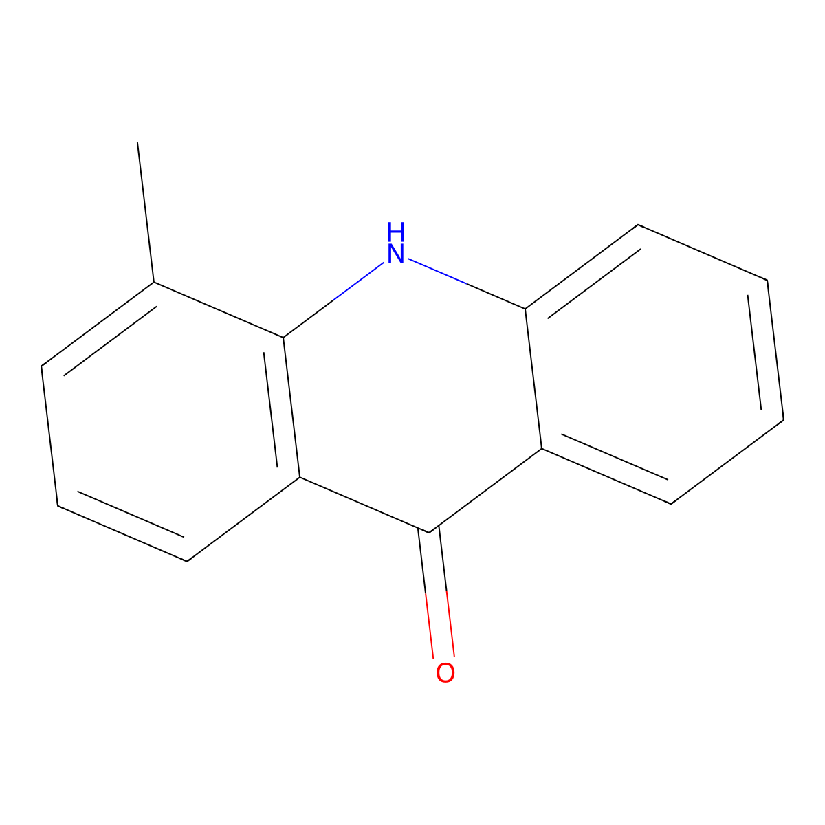 4-Methyl-acridone molecular structure, CAS 68506-36-5