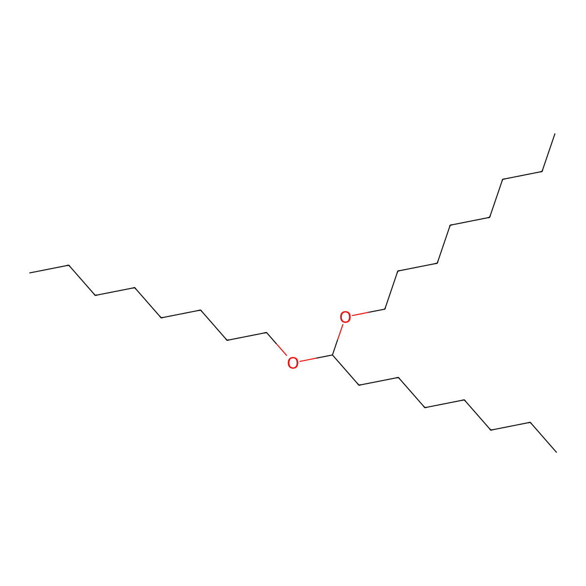 Octane, 1,1-bis(octyloxy)- molecular structure, CAS 68527-82-2