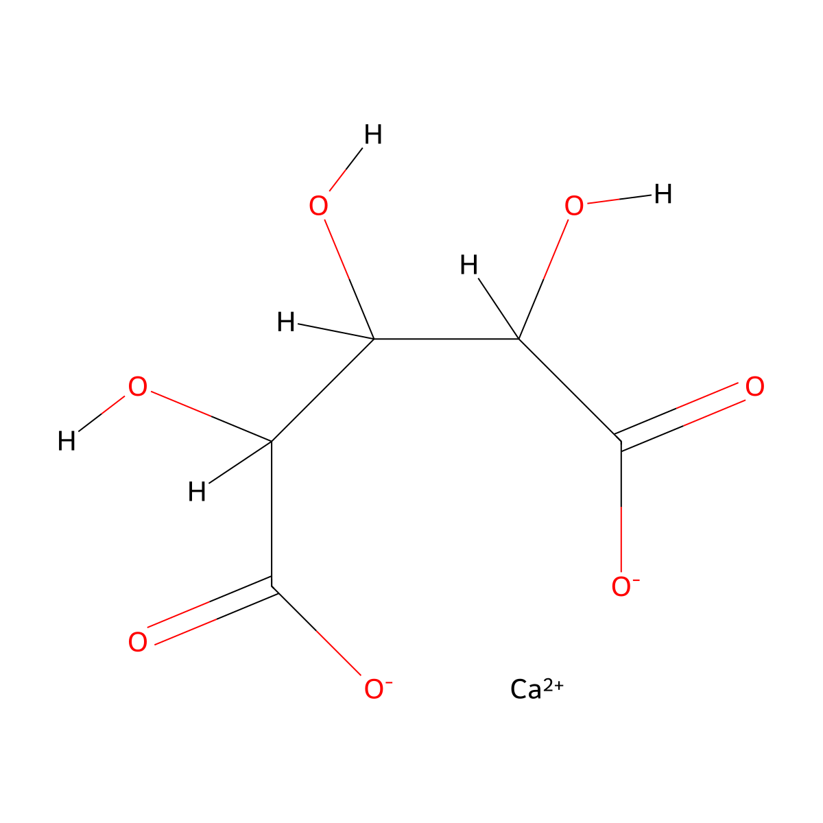 Pentaric acid, calcium salt (1:?) molecular structure, CAS 68568-63-8