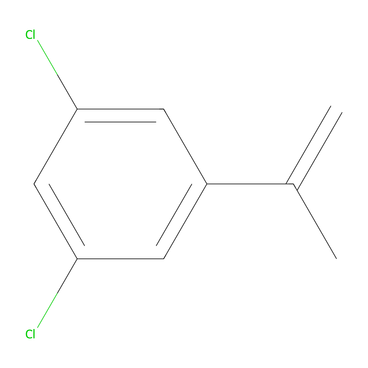 3,5-Dichloro-alpha-methylstyrene molecular structure, CAS 68575-36-0