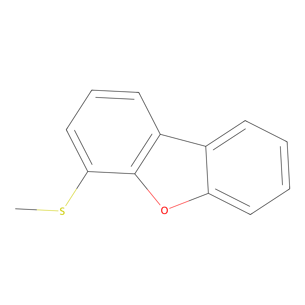 4-(Methylthio)dibenZofuran molecular structure, CAS 685873-97-6