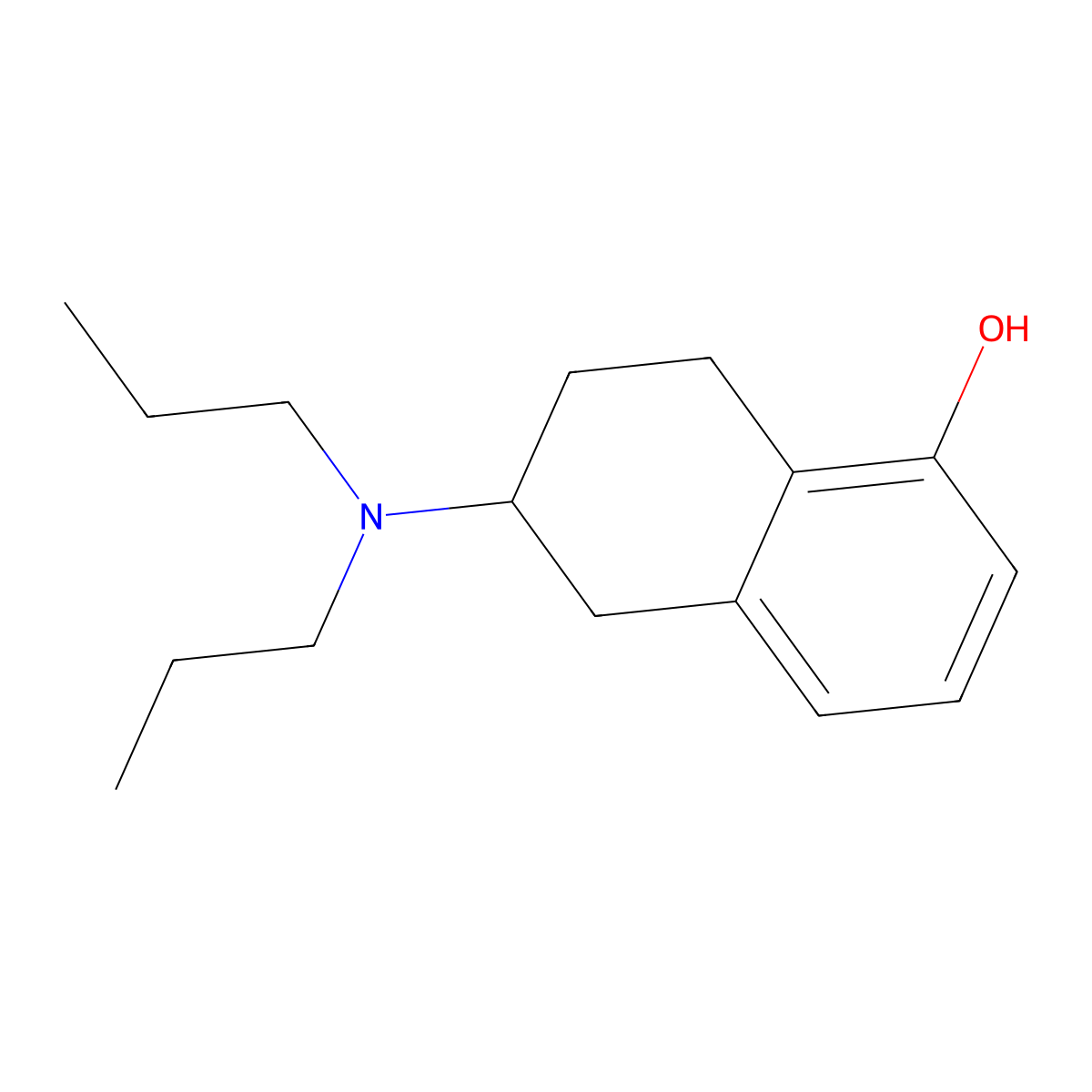 5-OH-Dpat molecular structure, CAS 68593-96-4