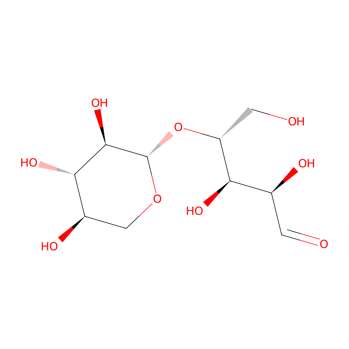 Xylobiose molecular structure, CAS 6860-47-5