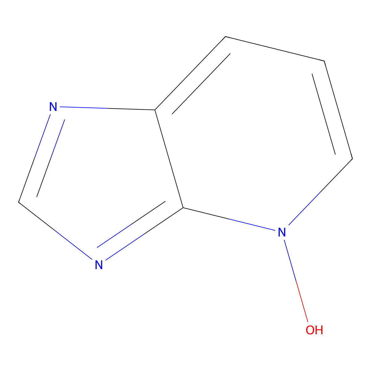 3H-imidazo[4,5-b]pyridin-4-ium-4-olate molecular structure, CAS 6863-46-3