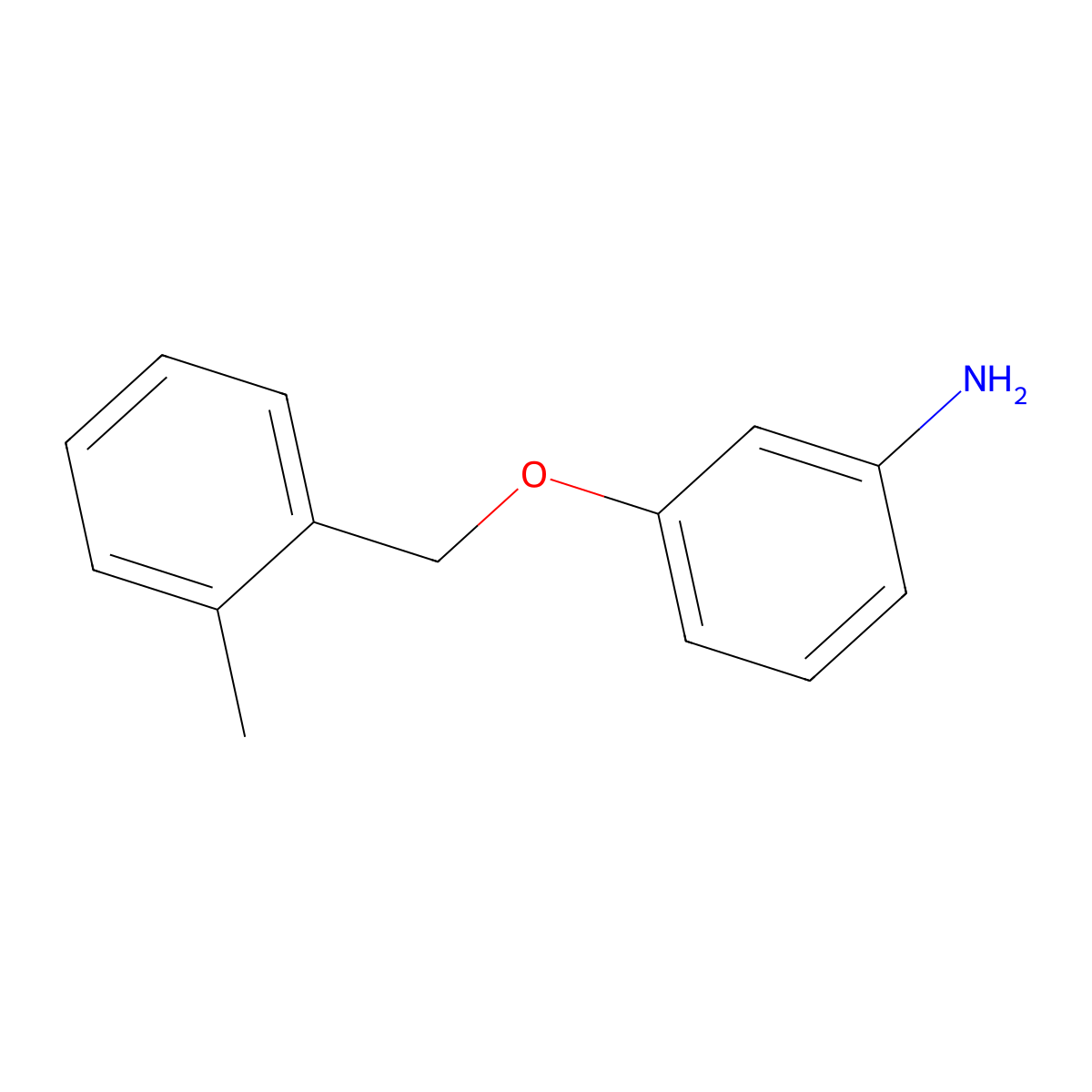 3-[(2-Methylphenyl)methoxy]aniline molecular structure, CAS 686342-66-5