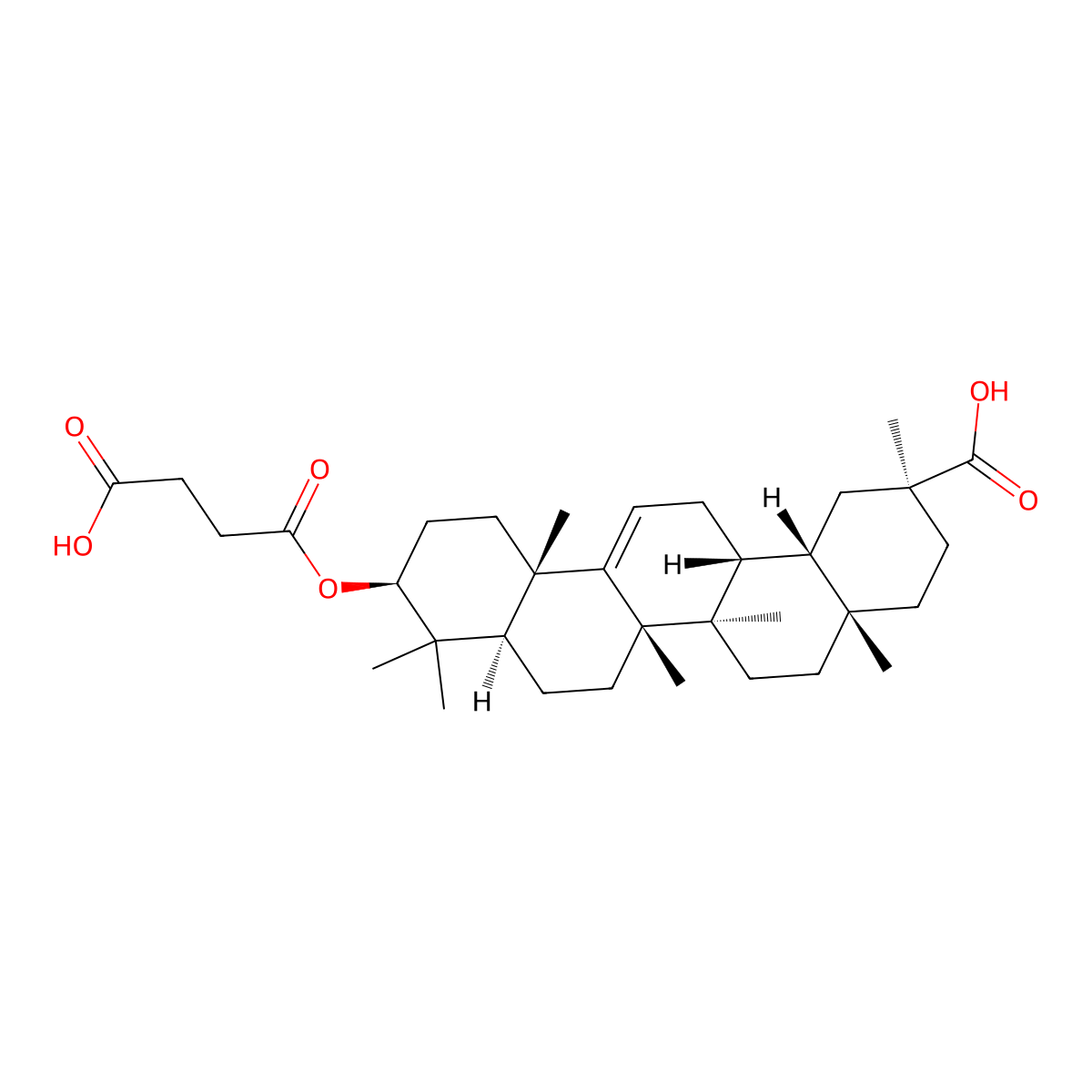 Deloxolone molecular structure, CAS 68635-50-7