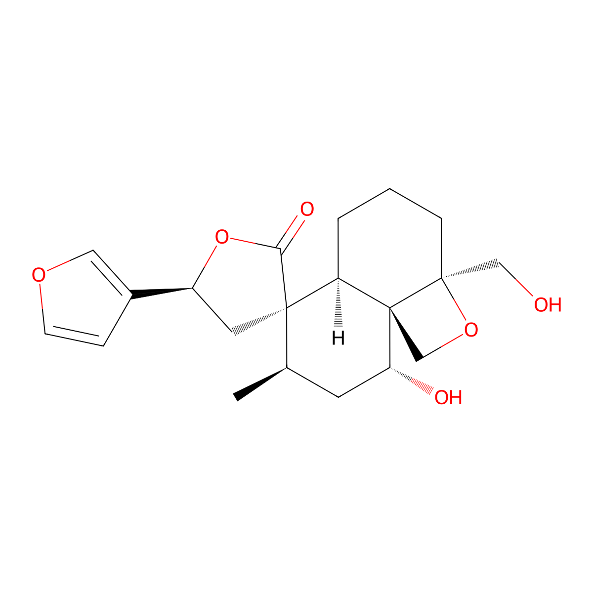 Montanin D molecular structure, CAS 68670-83-7