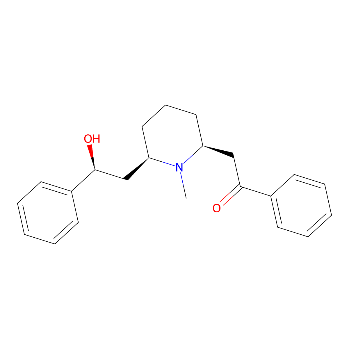 -Lobeline;L-Lobeline molecular structure, CAS 686709-76-2