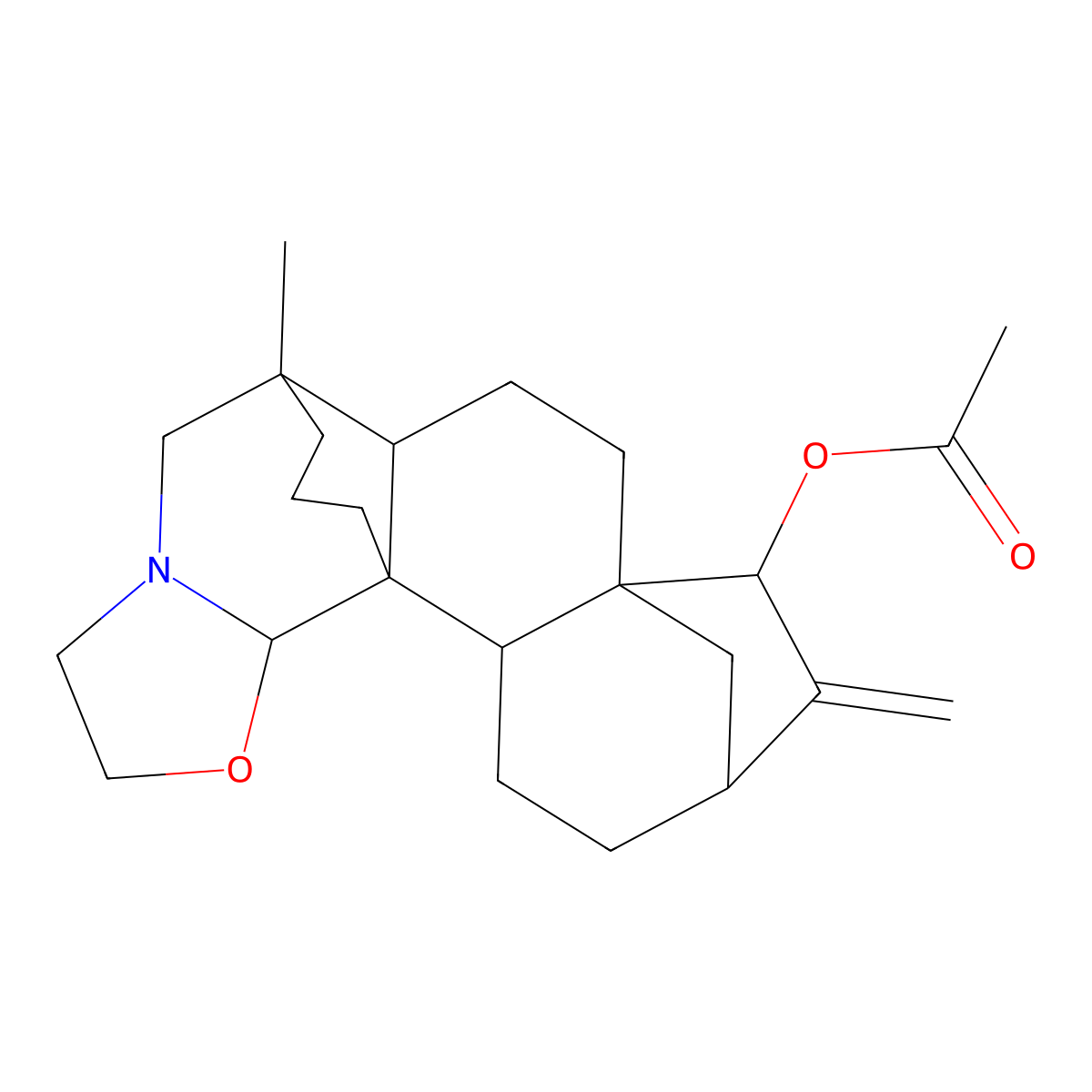 Ovatine molecular structure, CAS 68719-14-2