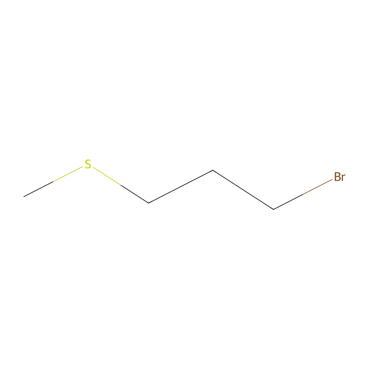 1-Bromo-3-(methylsulfanyl)propane molecular structure, CAS 68731-27-1