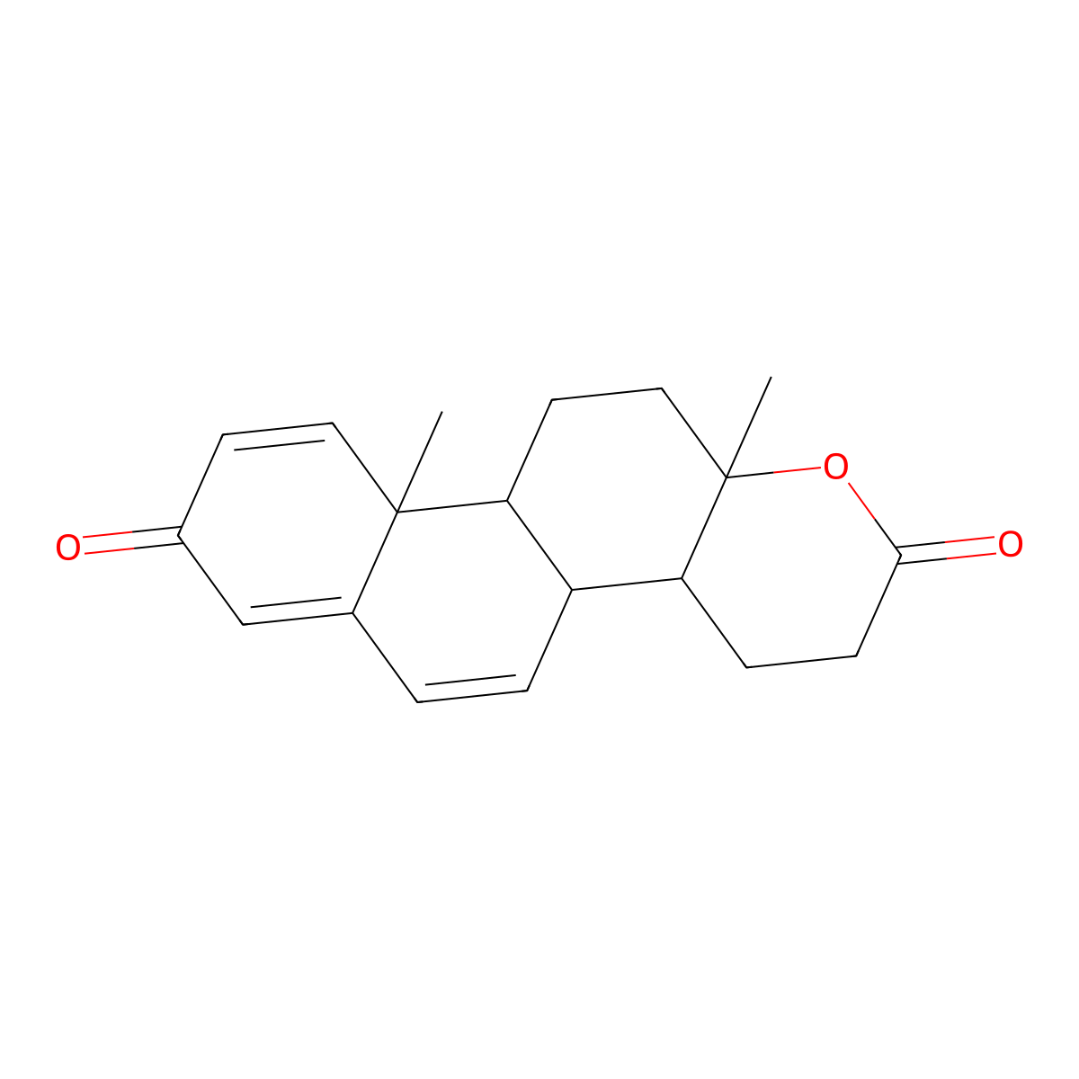 10a,12a-dimethyl-4,4a,4b,10b,11,12-hexahydro-3H-naphtho[2,1-f]chromene-2,8-dione molecular structure, CAS 6875-25-8