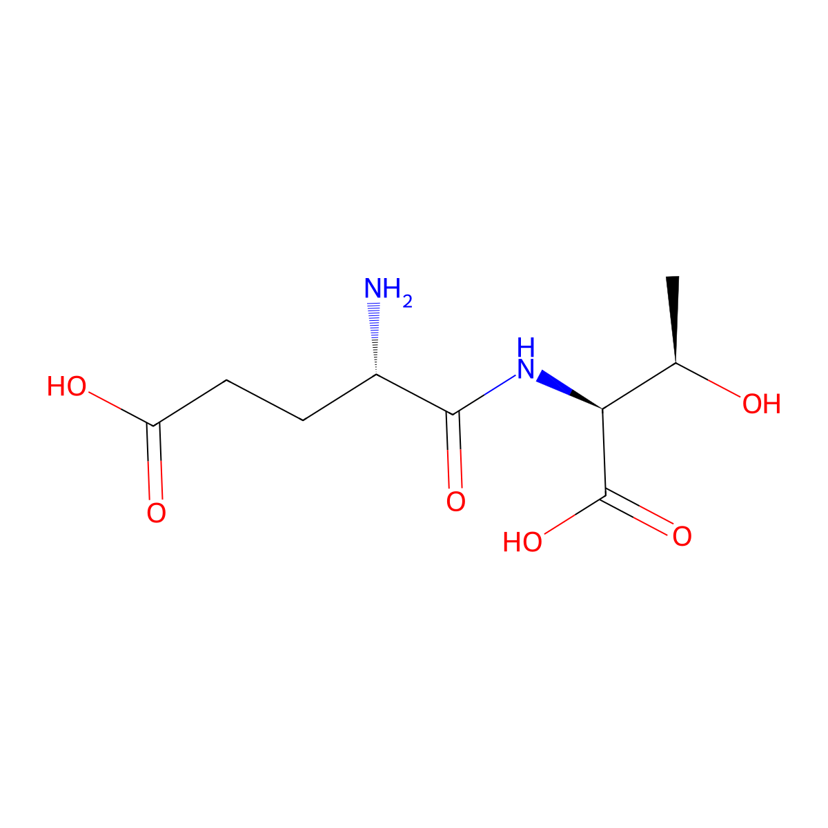 Glu-Thr molecular structure, CAS 6875-80-5