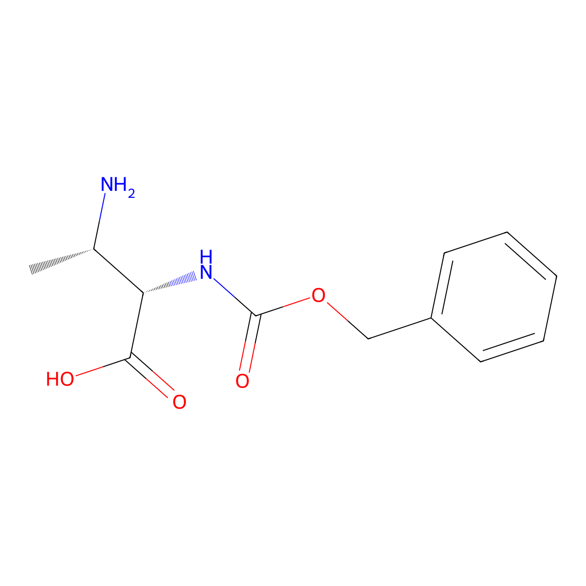 (2S,3S)-3-Amino-2-(((benzyloxy)carbonyl)amino)butanoic acid molecular structure, CAS 687629-90-9