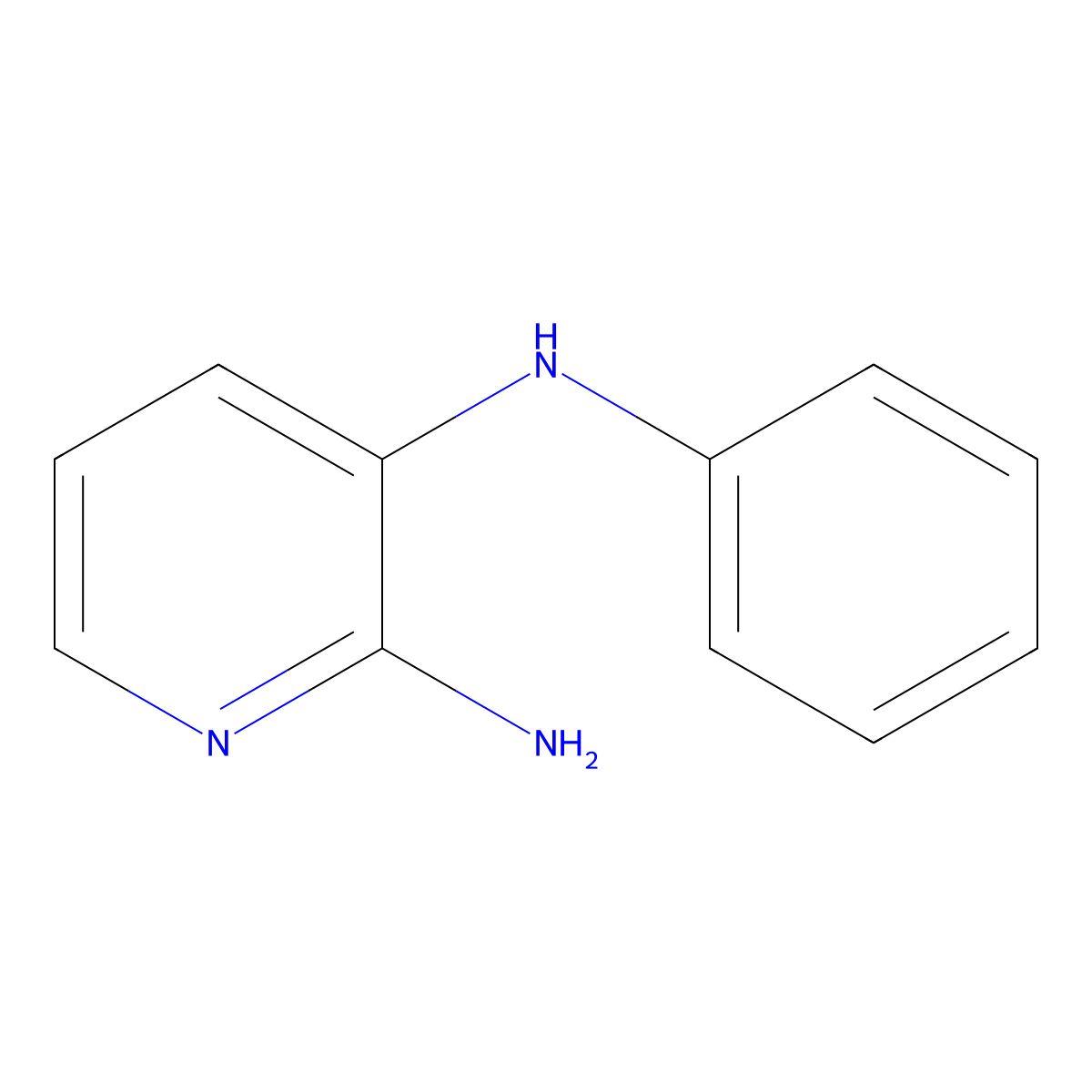 N3-Phenylpyridine-2,3-diamine molecular structure, CAS 68765-56-0