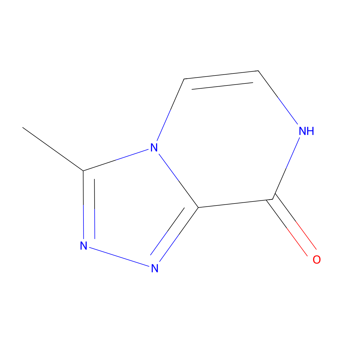3-methyl[1,2,4]triazolo[4,3-a]pyrazin-8(7H)-one molecular structure, CAS 68774-82-3
