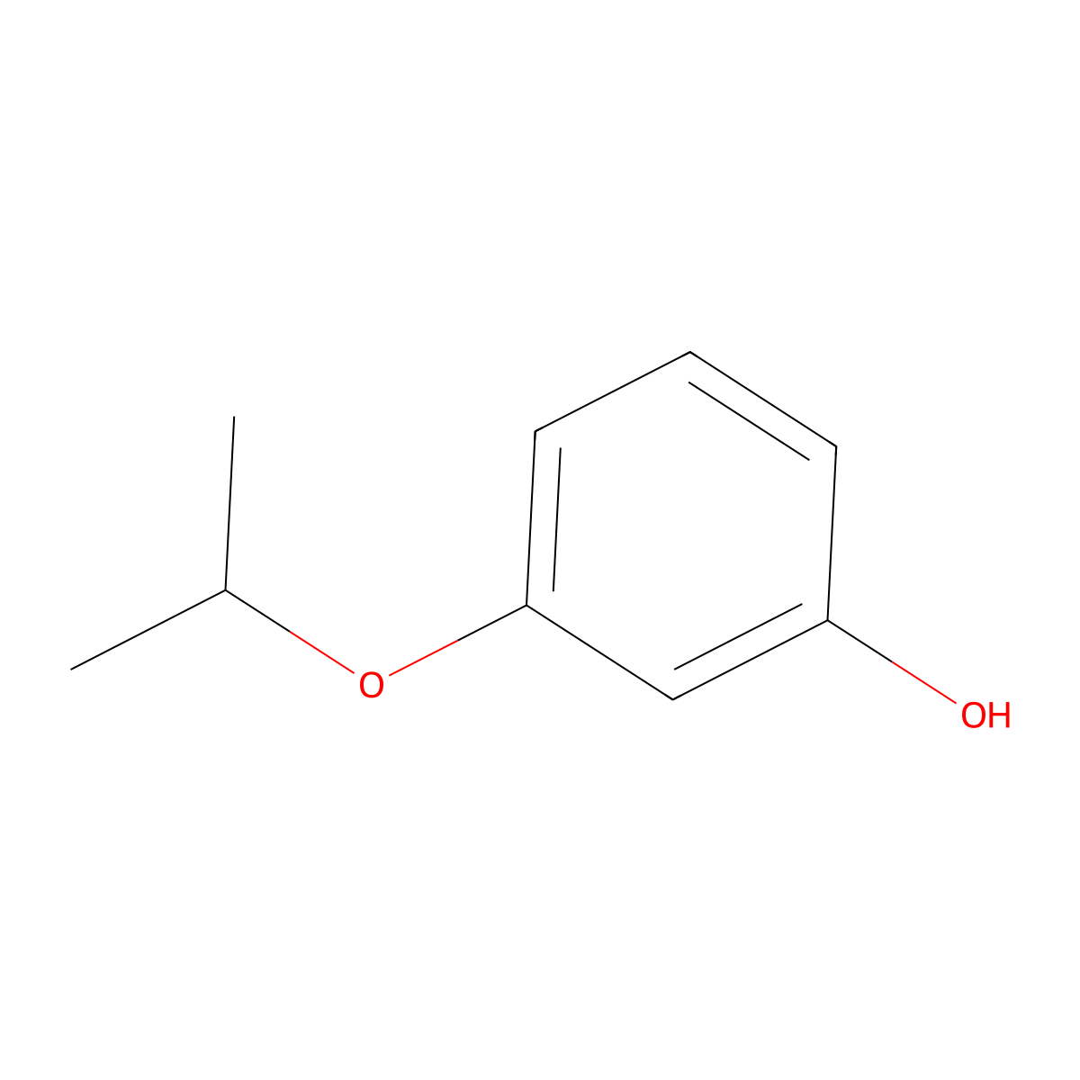 3-Isopropoxyphenol molecular structure, CAS 68792-12-1