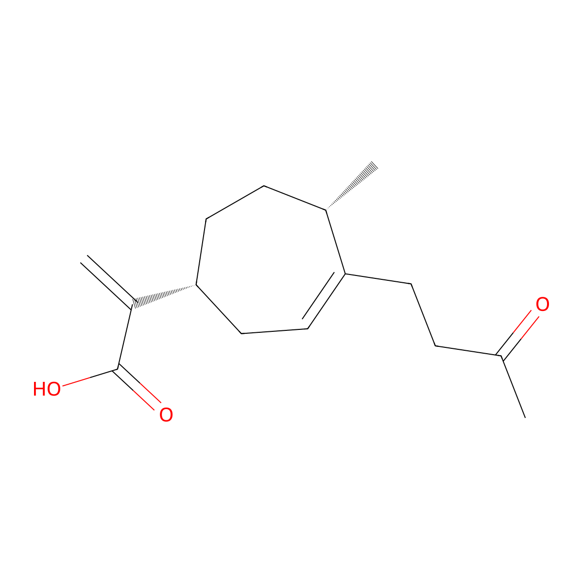 4-Oxobedfordiaic acid molecular structure, CAS 68799-38-2