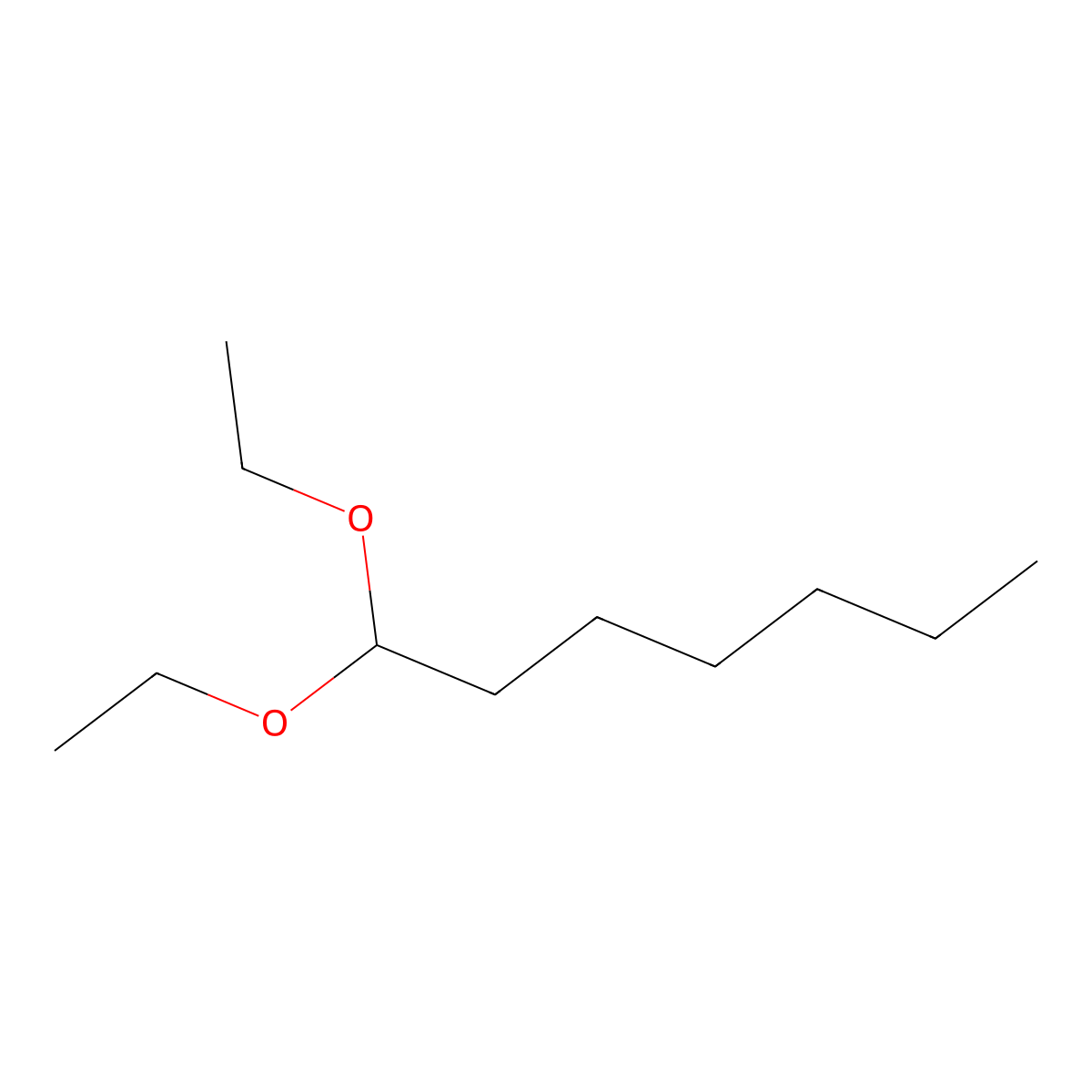 Heptane, 1,1-diethoxy- molecular structure, CAS 688-82-4