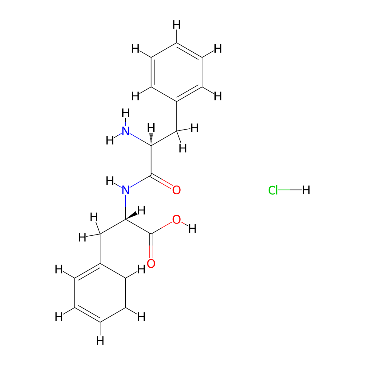 H-Phe-Phe-OH . HCl molecular structure, CAS 68800-30-6