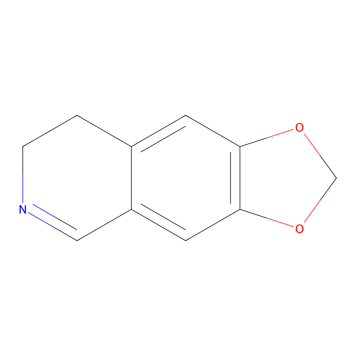 2H,7H,8H-[1,3]dioxolo[4,5-g]isoquinoline molecular structure, CAS 6882-28-6