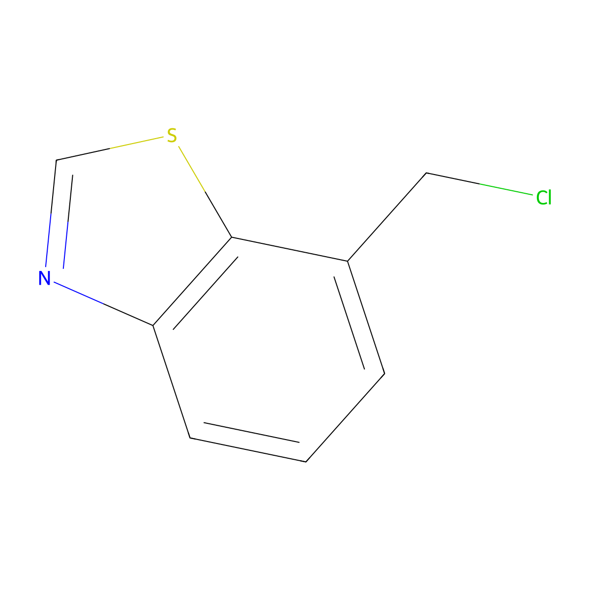 7-(Chloromethyl)benzo[d]thiazole molecular structure, CAS 688732-17-4