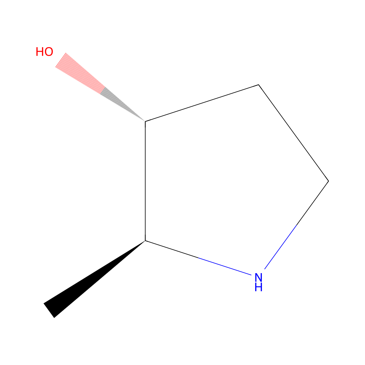 (2S,3R)-2-methylpyrrolidin-3-ol molecular structure, CAS 688736-94-9