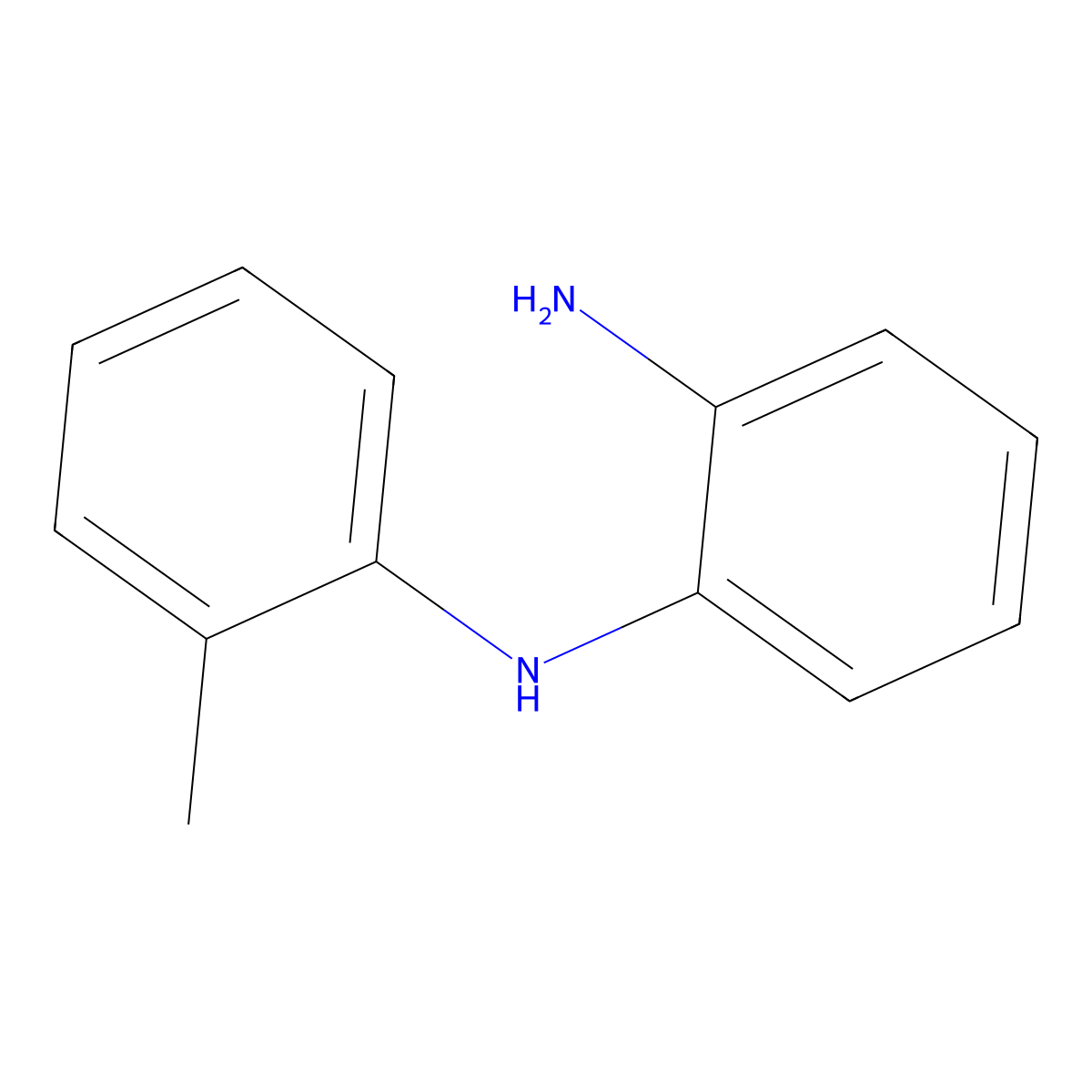 N1-(2-methylphenyl)benzene-1,2-diamine molecular structure, CAS 68874-23-7