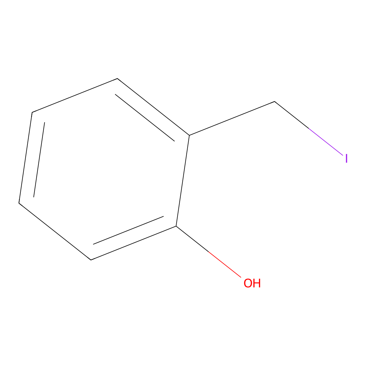 2-(Iodomethyl)phenol molecular structure, CAS 688753-87-9