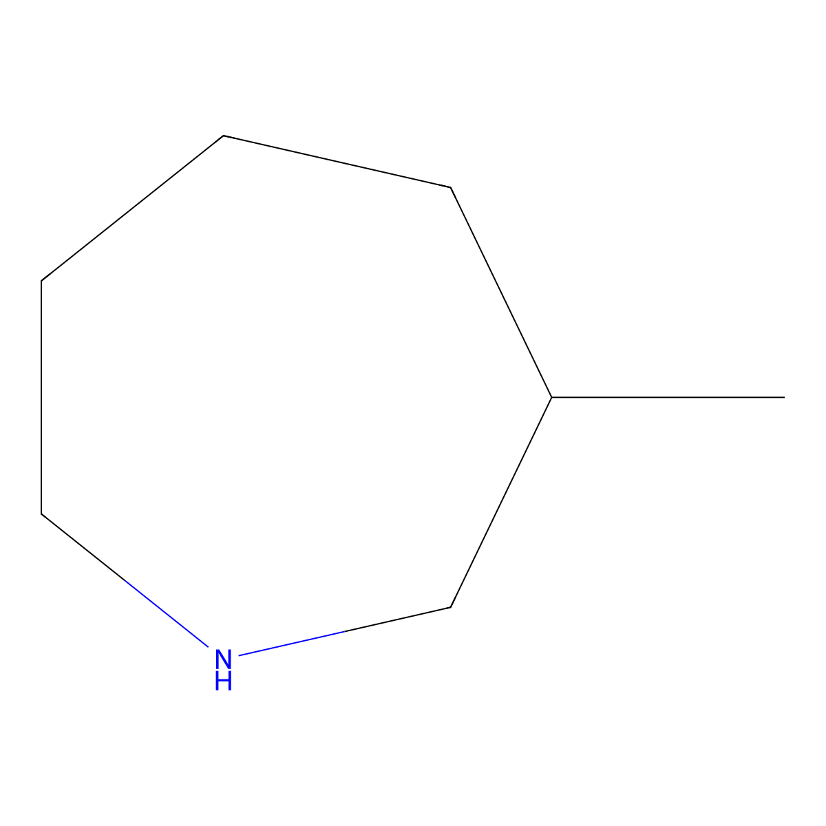 3-Methylazepane molecular structure, CAS 6888-82-0